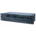 Planet Konverter Chassis 15-Slot Rack2.4U Redundand Power